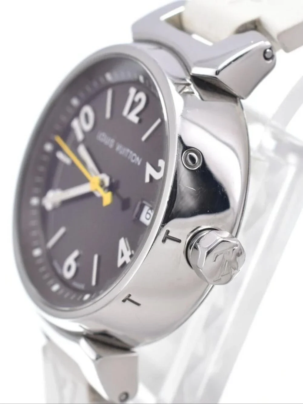 Louis Vuitton Tambour 27mm Q1211 Watch w/ 2 Bands Set ✨️ LIKE NEW